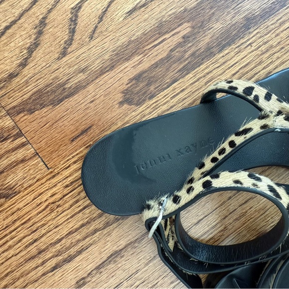 Jenni Kayne Pony Hair Strappy Sandal - Picture 7 of 9